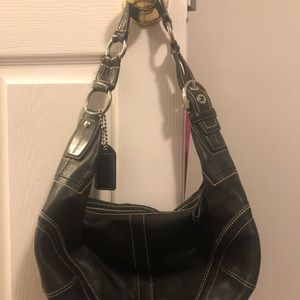 Coach Black Hobo Bag
